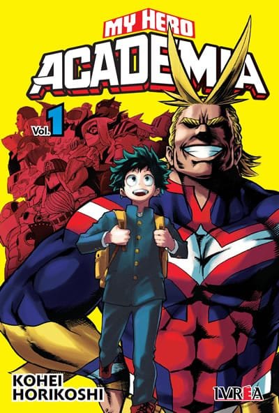 MANGA MY HERO ACADEMIA TOMO 01