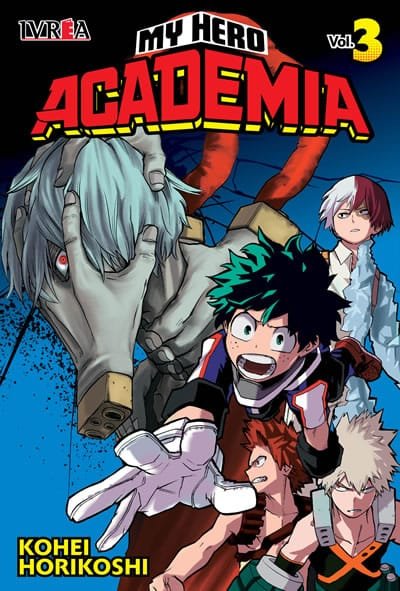 MANGA MY HERO ACADEMIA TOMO 03