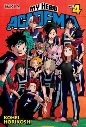 MANGA MY HERO ACADEMIA TOMO 04