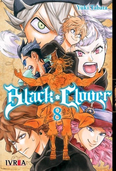 MANGA BLACK CLOVER TOMO 08