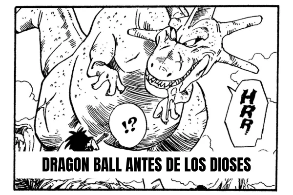 Dragon Ball antes de los dioses portada