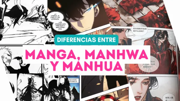diferencia entre Manga Manhwa y Manhua imagen