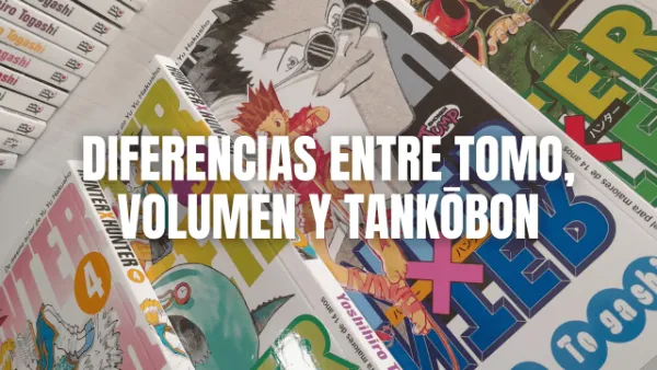 diferencia entre tomo volumen y tonkabon mangas portada