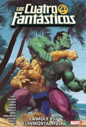 Tienda de Mangas en Chile | Compra Mangas en español 54 COMIC LOS CUATRO FANTASTICOS 04 LA MOLE VS EL INMORTAL HULK