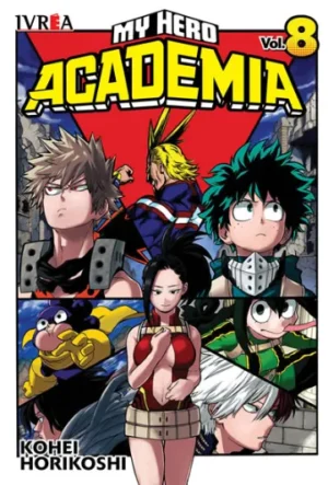 MANGA MY HERO ACADEMIA TOMO 08
