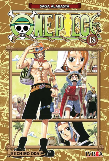 MANGA ONE PIECE TOMO 18 1 MANGA ONE PIECE TOMO 18